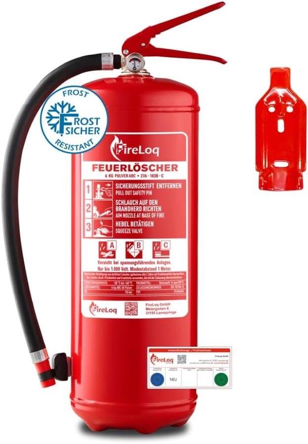 FireLoq FLP6 6 kg Pulver Dauerdruck