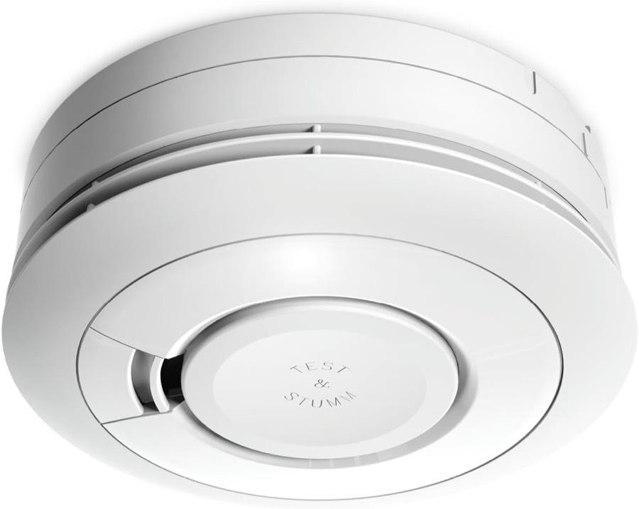 Rauchmelder ohne LED - Schlafzimmer