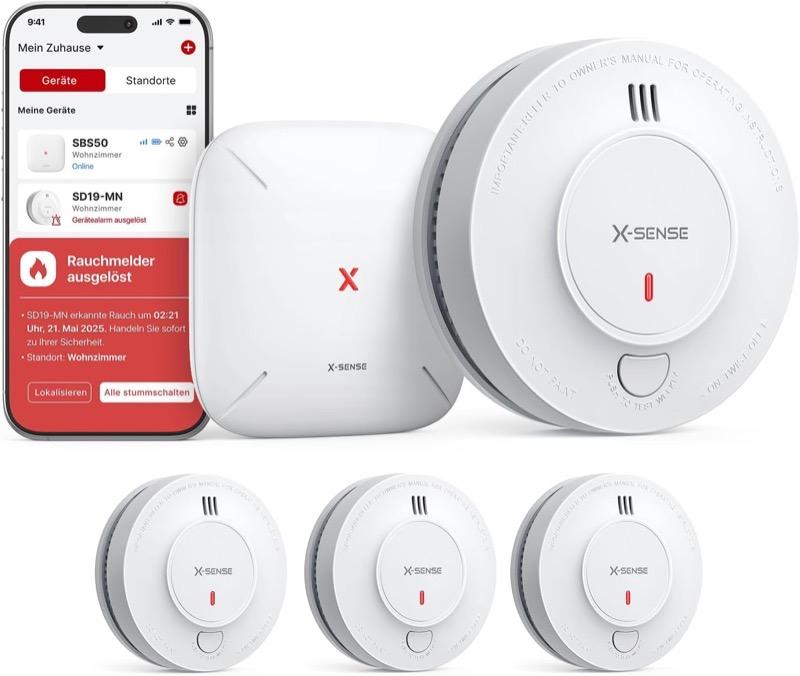 X-Sense SD19-MN31 mit SBS50 (3er)