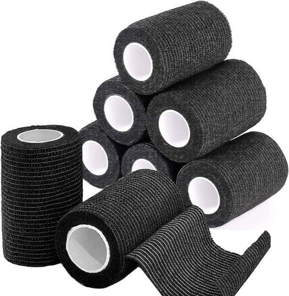 BILGETA Selbsthaftender Verband schwarz