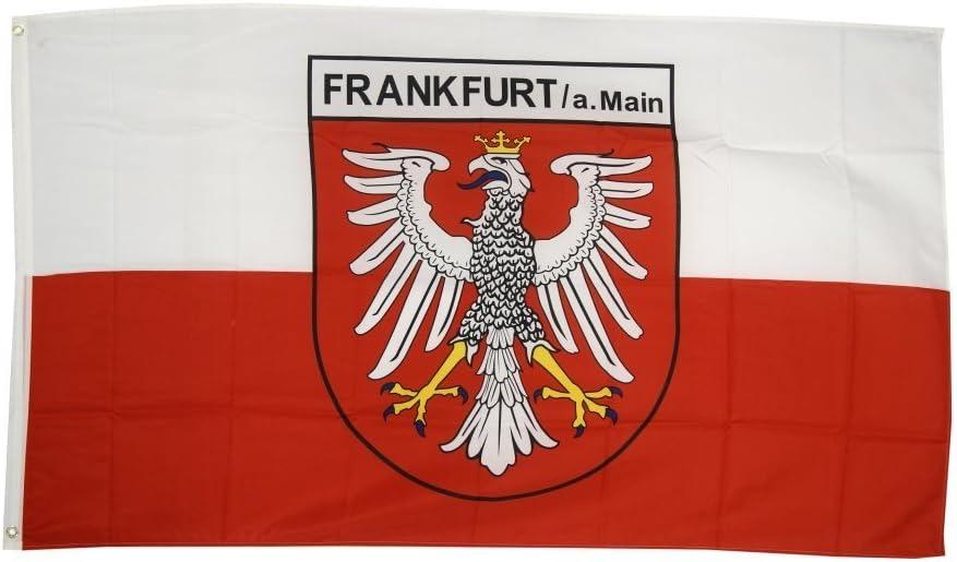 Flaggenfritze Stadtflagge Frankfurt 90×150 cm