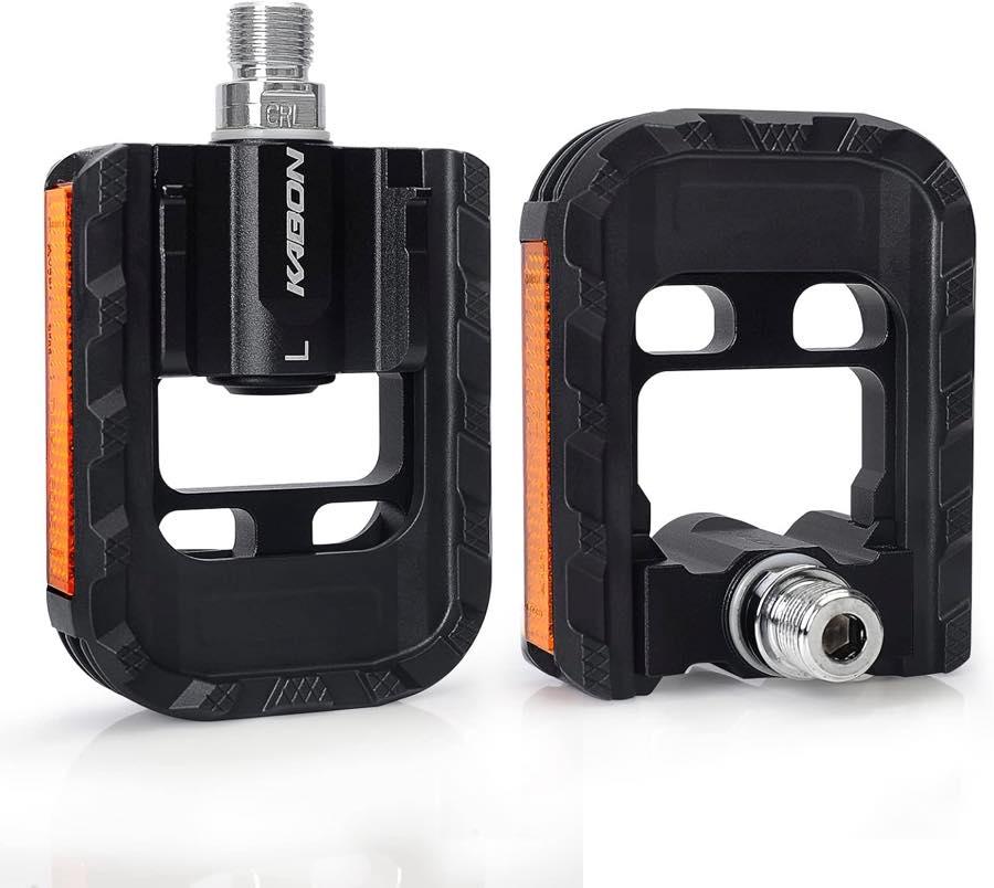 KABON Klapppedal schwarz 9/16 Zoll