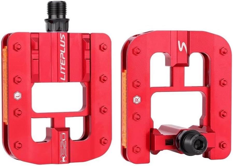 EasyByMall Alu-Faltpedal mit Stollen