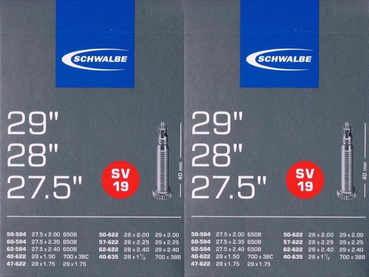 Schwalbe SV19, 2er-Pack, Presta 40 mm