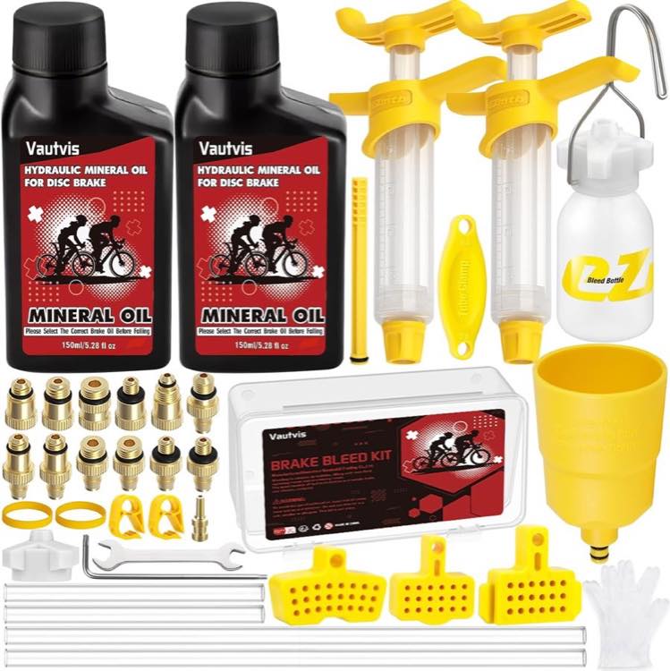 Vautvis Entlüftungsset Shimano, Magura, Tektro, 300 ml