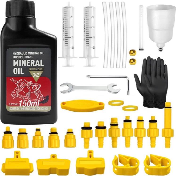 BIBOKLTIY Entlüftungskit Shimano, Tektro, Magura, 150 ml