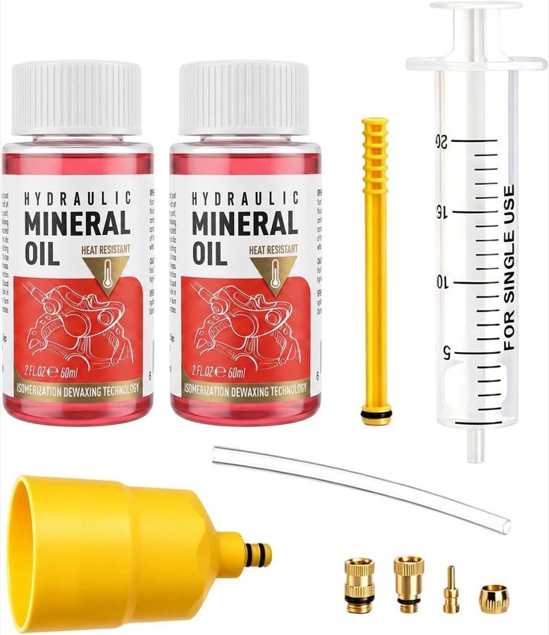 DGTXMY Entlüftungskit, 2×60 ml Mineralöl