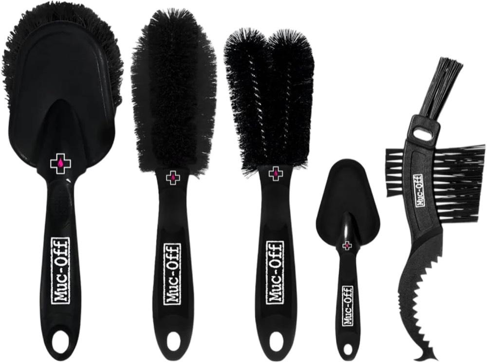 Muc-Off Premium Bürstenset, 5 Reinigungsbürsten