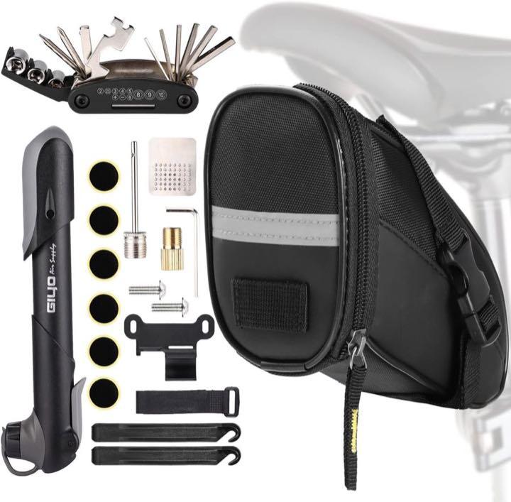 Linlook Satteltasche mit Pumpe