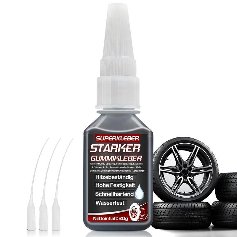 AAROVIBE Gummikleber, 30 g schwarz