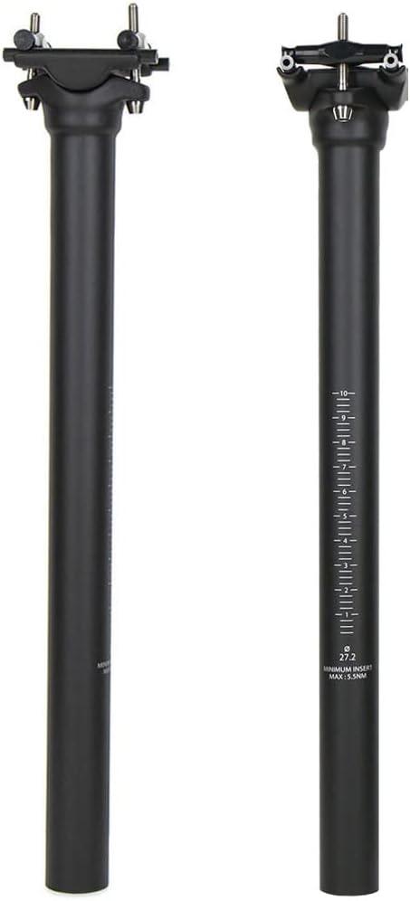 QIKU Vollcarbon Sattelstütze 27,2/31,6 mm