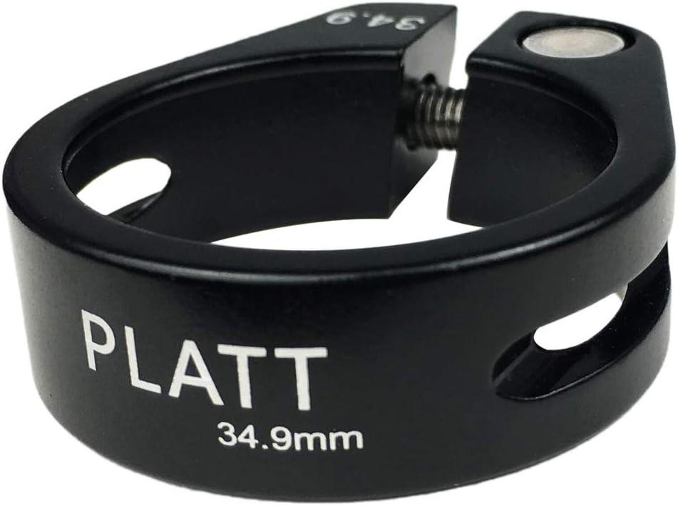 PLATT Sattelkloben Schwarz 31,8 mm