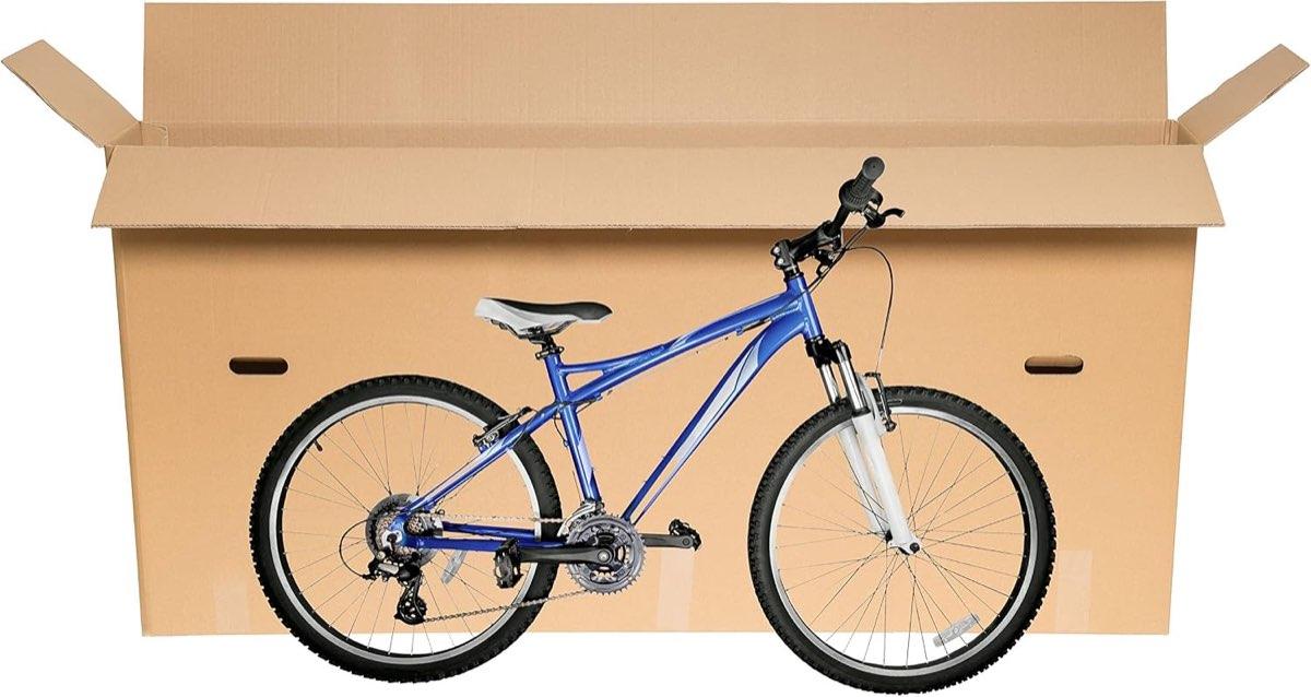 karton-billiger karton-billiger Fahrradkarton 160 × 20 × 80 cm
