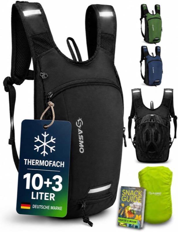 SASMO MTB-Rucksack 10 L mit Thermofach