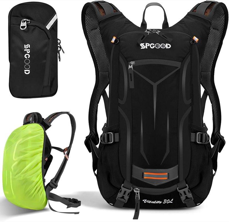 SPGOOD SPGOOD Fahrradrucksack 30 l Schwarz