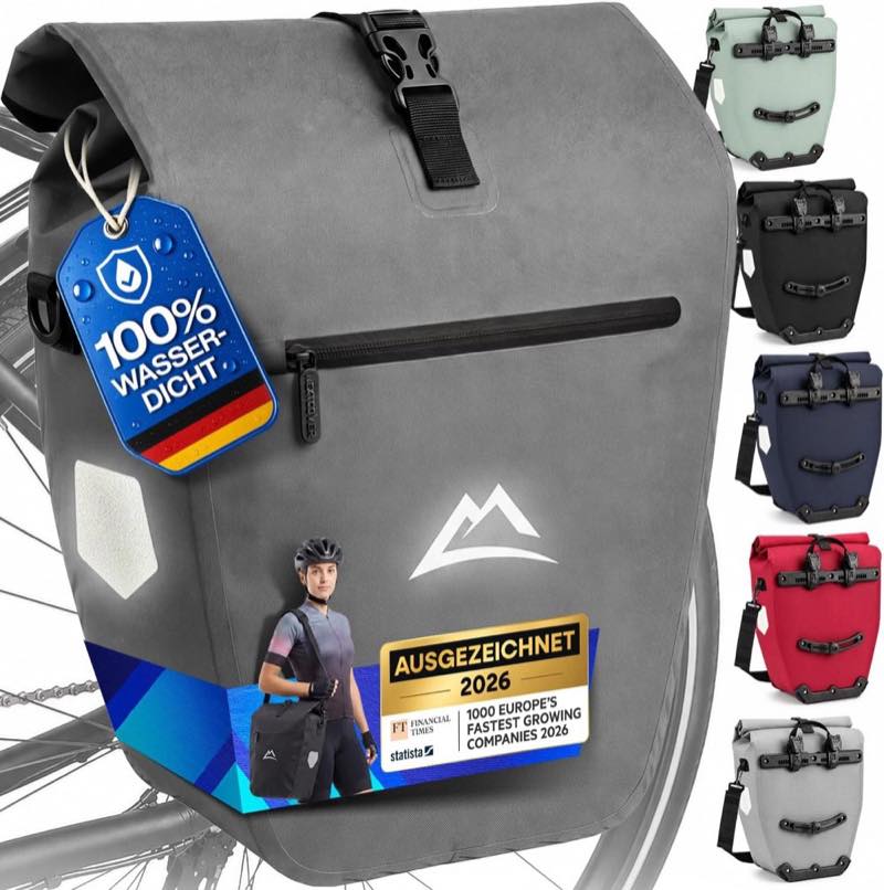 Nextcover Gepäckträgertasche 28 L
