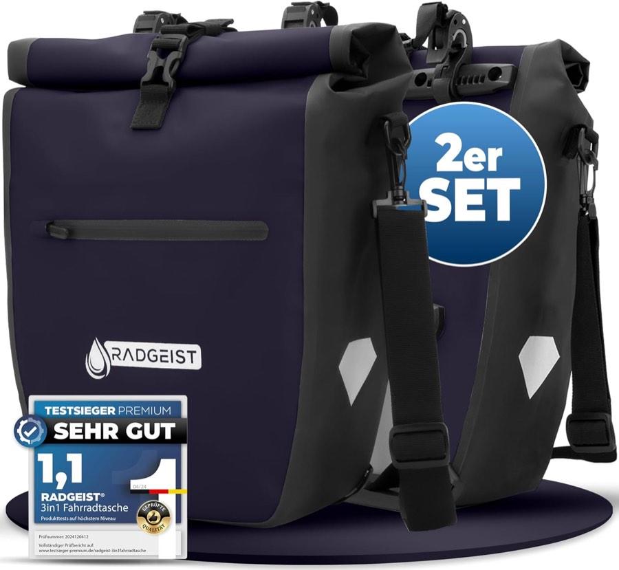 RADGEIST Gepäckträgertasche, 2er-Angabe