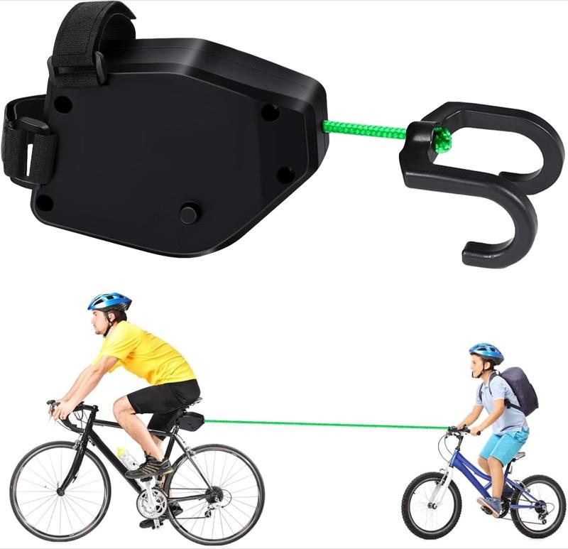 FIVAVA Fahrrad Abschleppseil Kinder 2,5 m, Tragfähigkeit 500 lbs