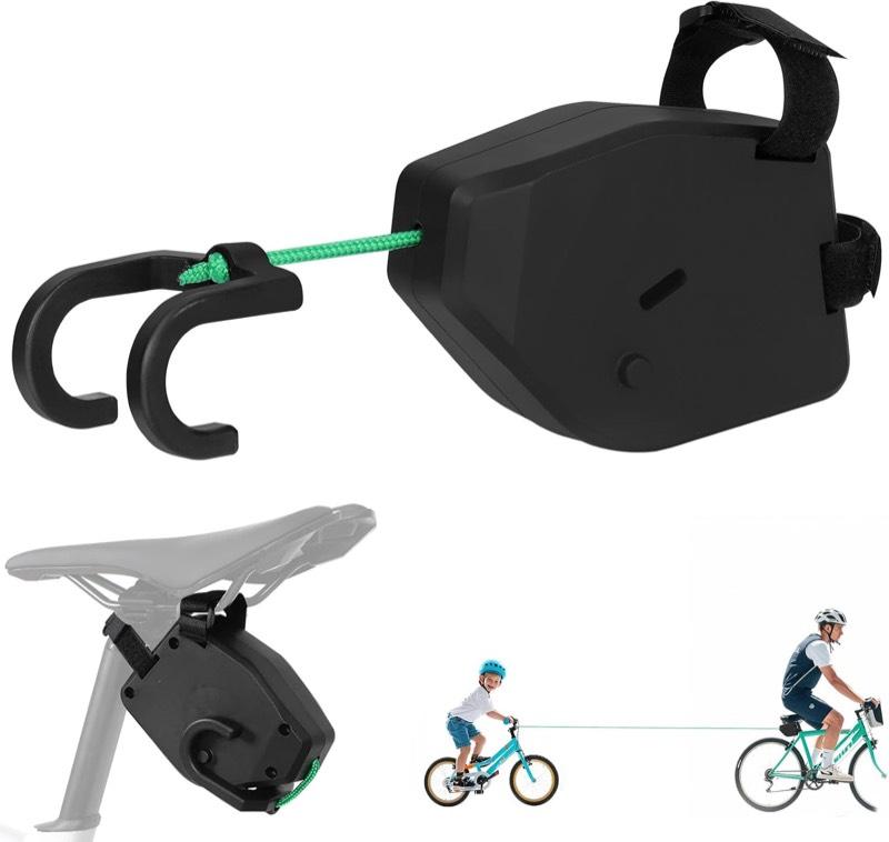 GuKKK Fahrrad Abschleppseil Kinder, 2,5 m, Tragfähigkeit 500 lbs