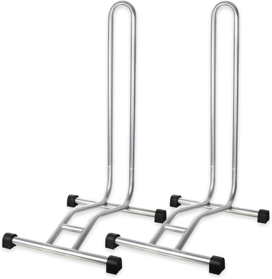 Schramm Bodenständer für 1 Rad, silber