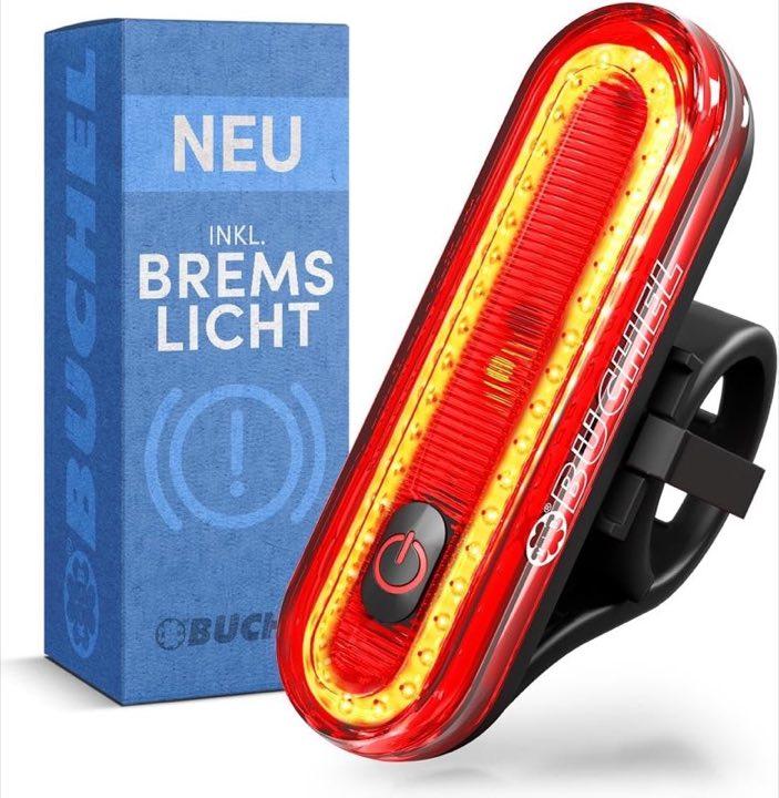 Büchel Rücklicht Micro Lens COB Produktbild – Testsieger