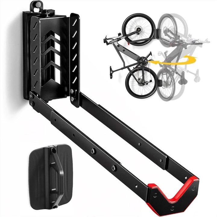 monTEK schwenkbare Fahrrad Wandhalterung, bis 35 kg