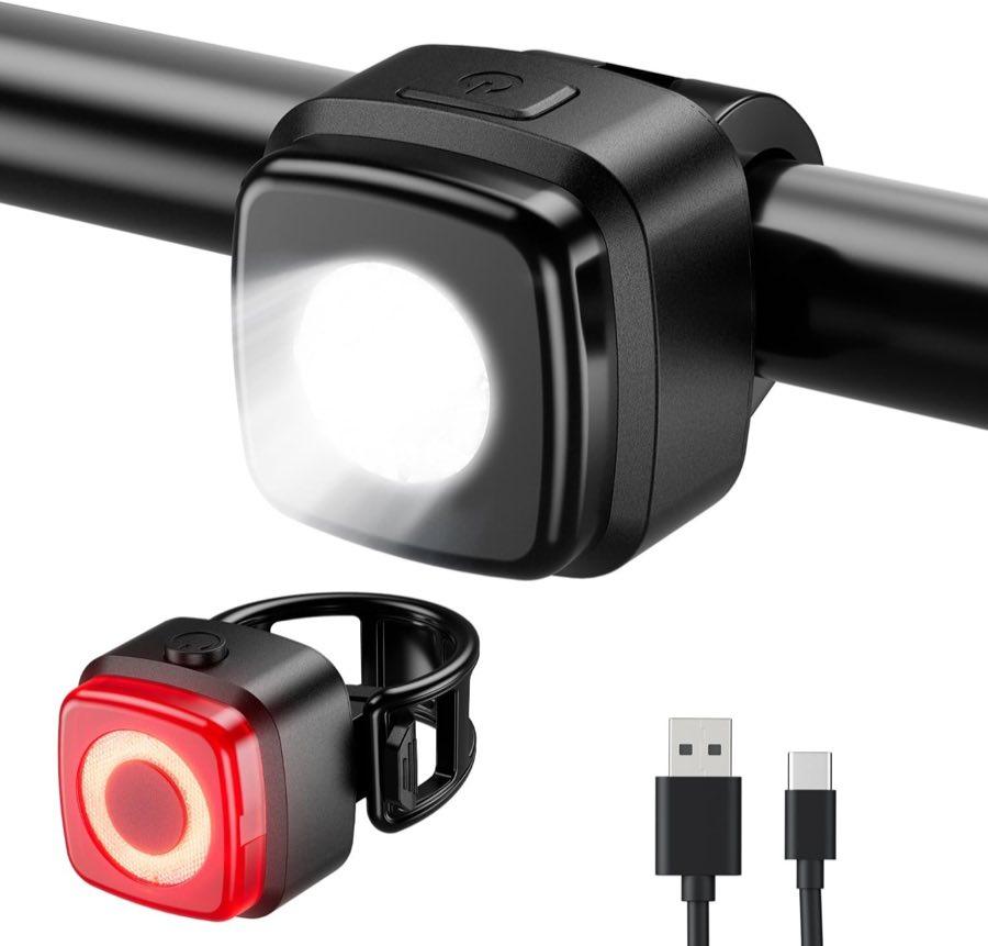 OnMeto Fahrradlicht-Set USB-C