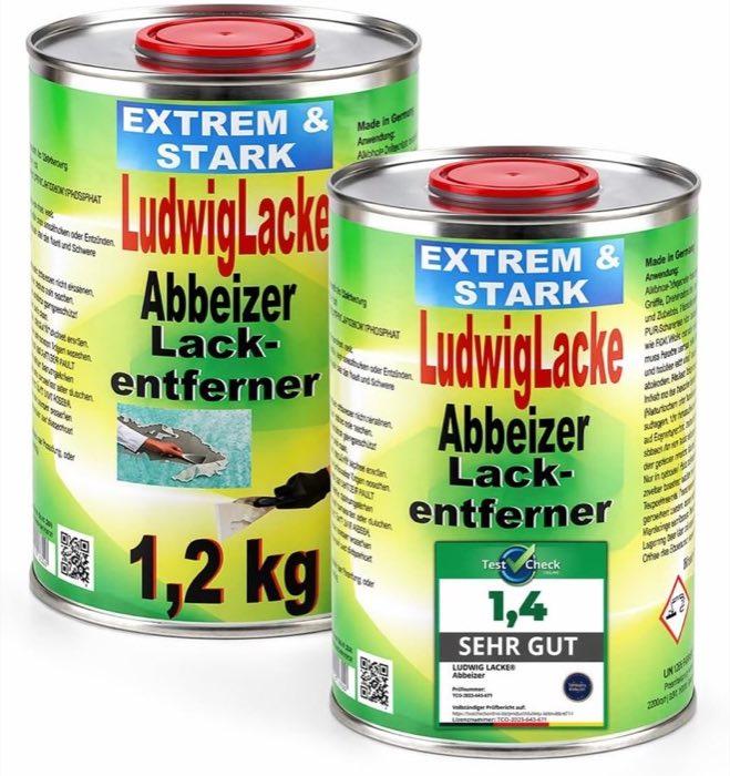 LudwigLacke Abbeizer 2×1,2 kg