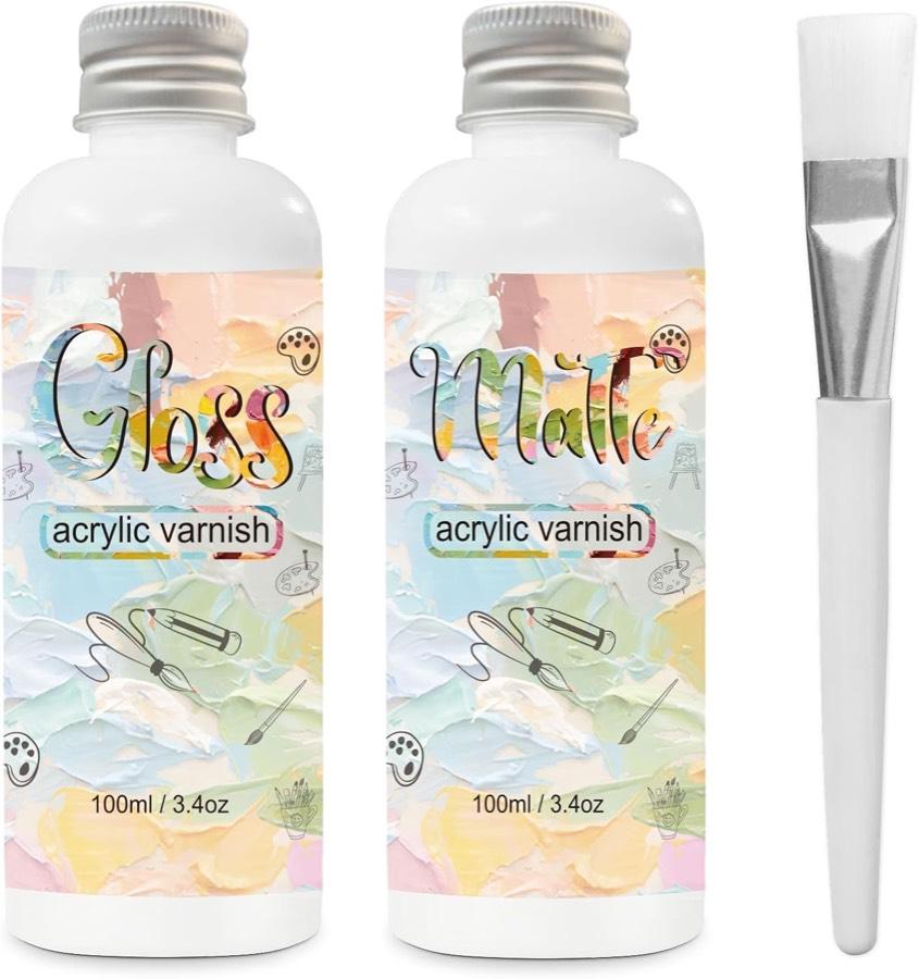 EIGTWEN Acryl-Klarlack Glanz + Matt 2×100 ml
