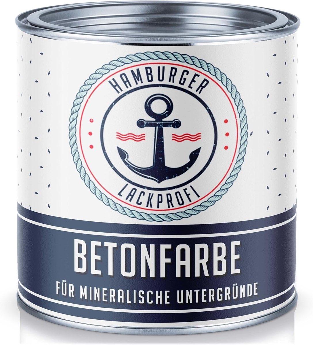 Hamburger Lack-Profi Betonfarbe Signalgrau RAL 7004 1 L