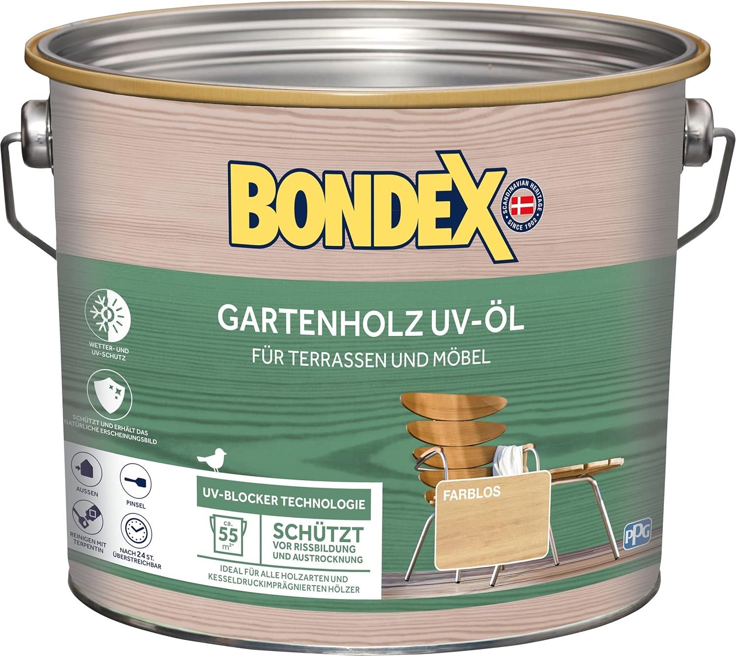Bondex Gartenholz UV-Öl farblos 2,5 L