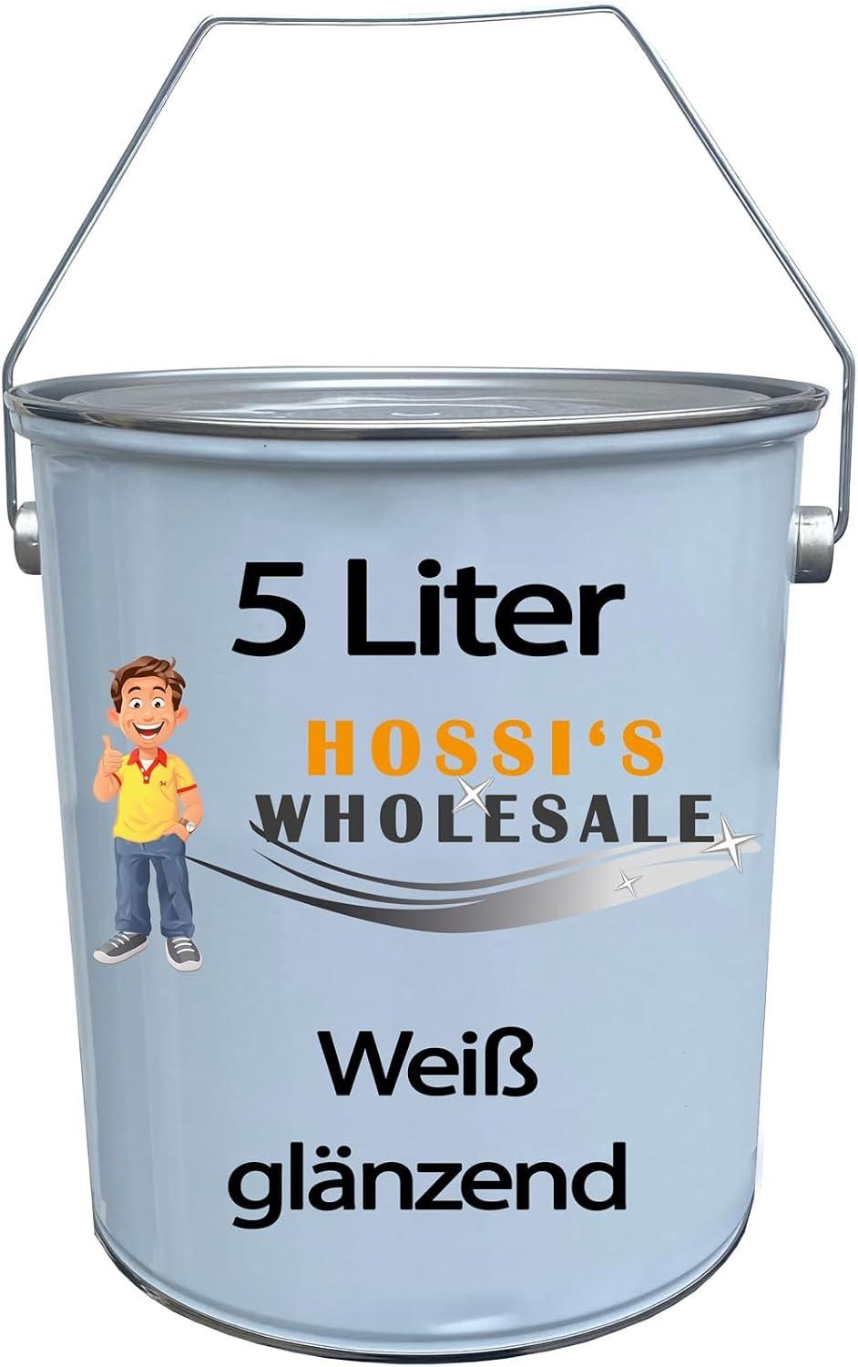 Hossi's Premium Bootslack 5 l weiß