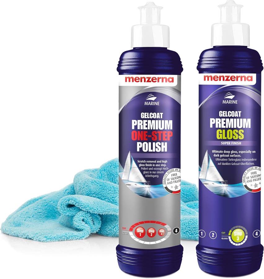 Menzerna One-Step + Gloss 250 ml Set