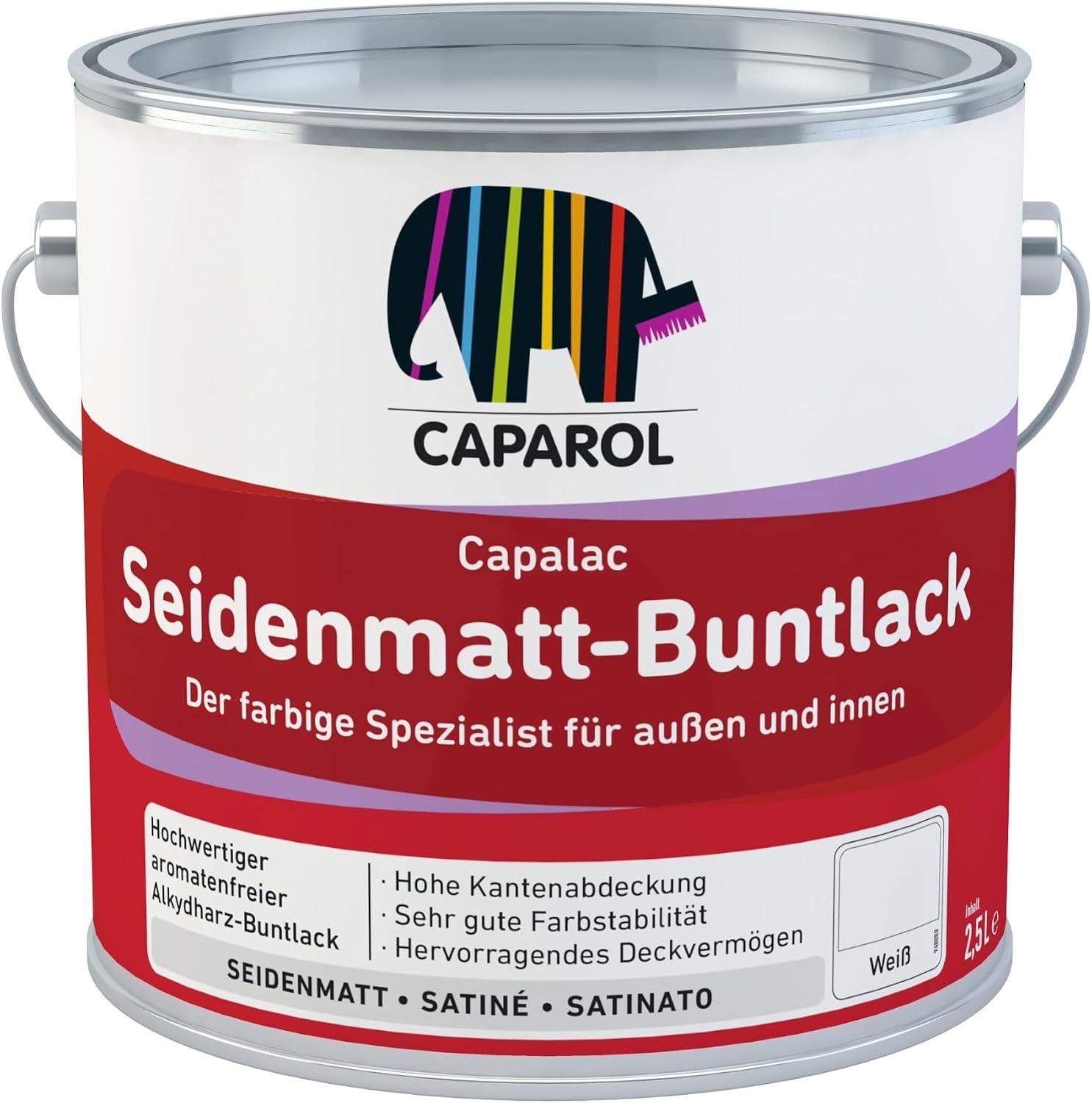 Caparol Caparol Capalac Seidenmatt-Buntlack Weiß 2,5 l
