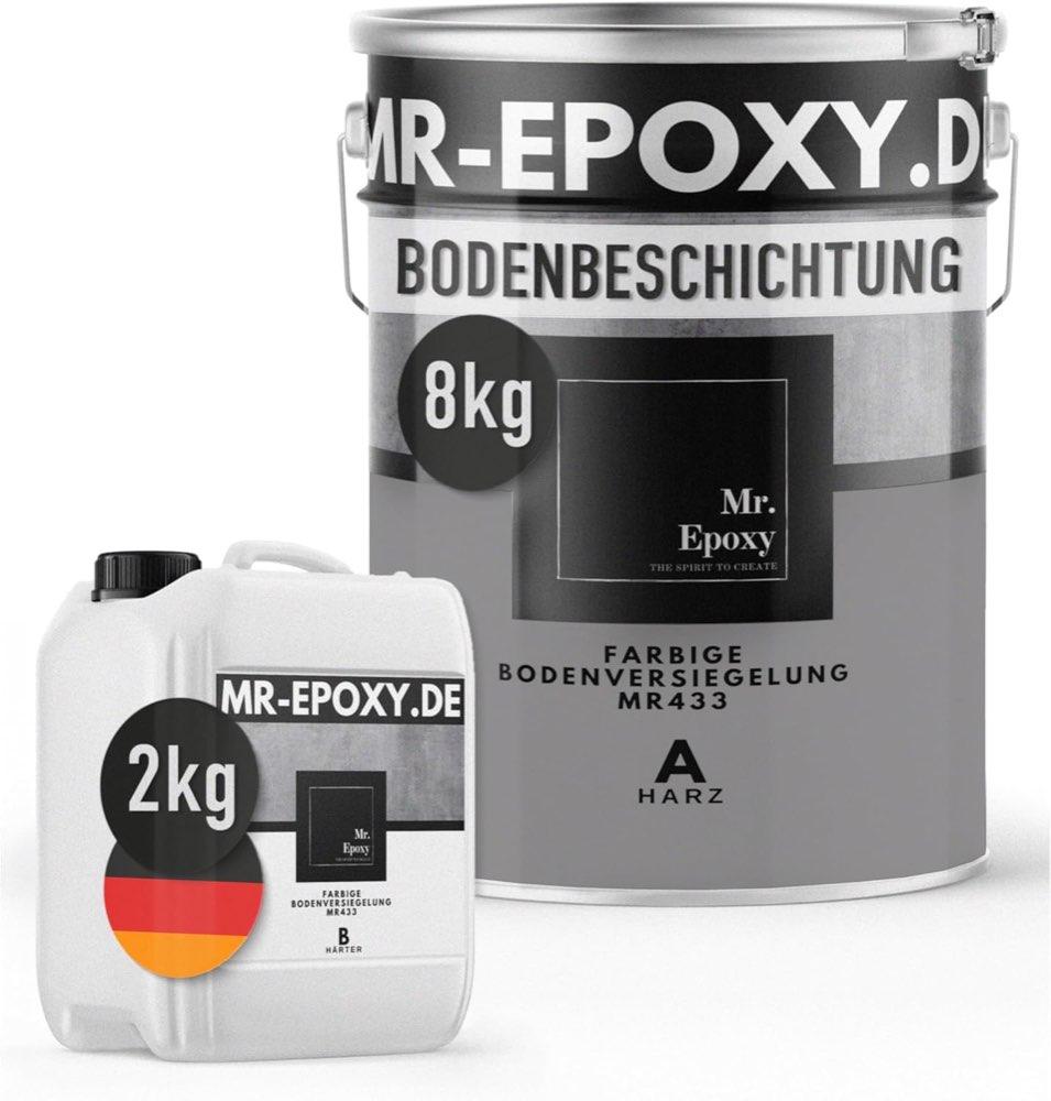 Mr. Epoxy Mr. Epoxy 10 kg Platingrau