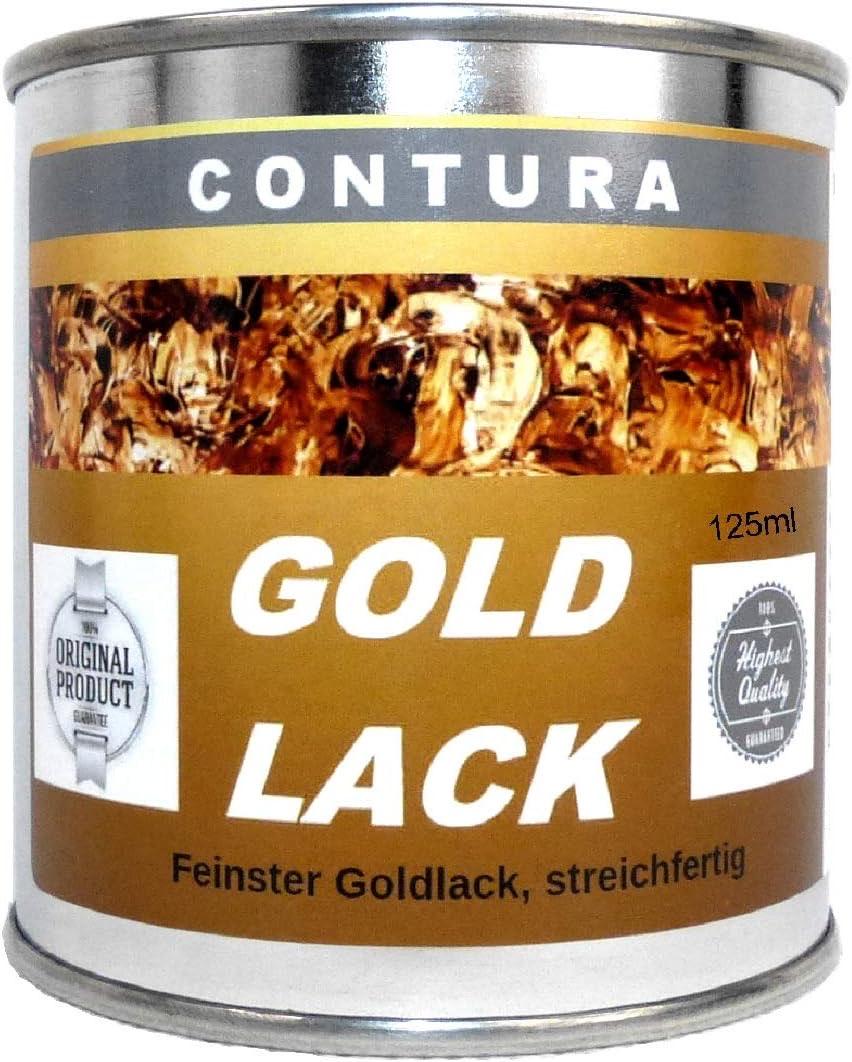 Goldlack Produktbild – Testsieger Contura Goldlack 125 ml