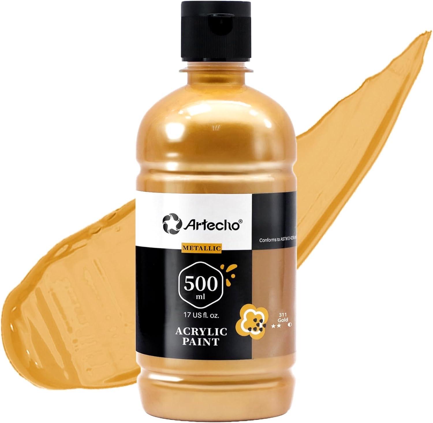 Artecho Artecho Acrylfarbe Gold 500 ml