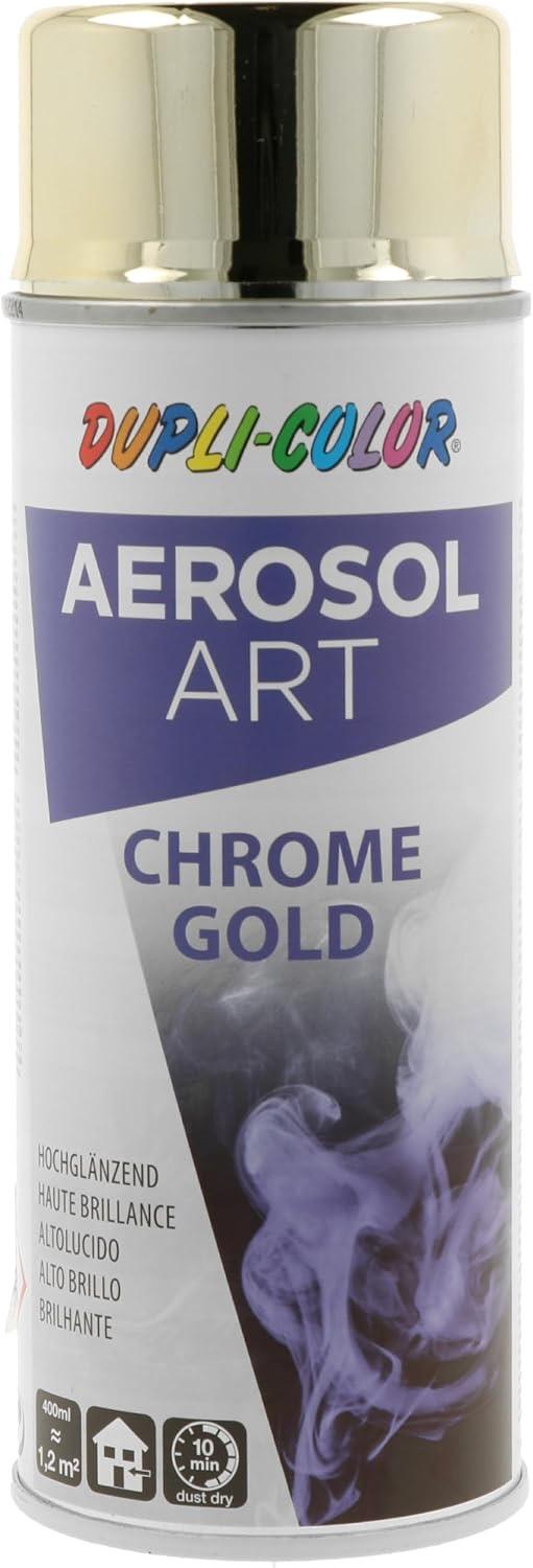 DUPLI-COLOR Aerosol Art Chrome Gold