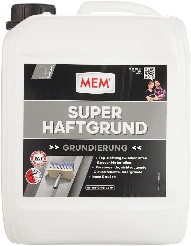 Haftgrund Produktbild – Testsieger MEM Super-Haftgrund 5 l