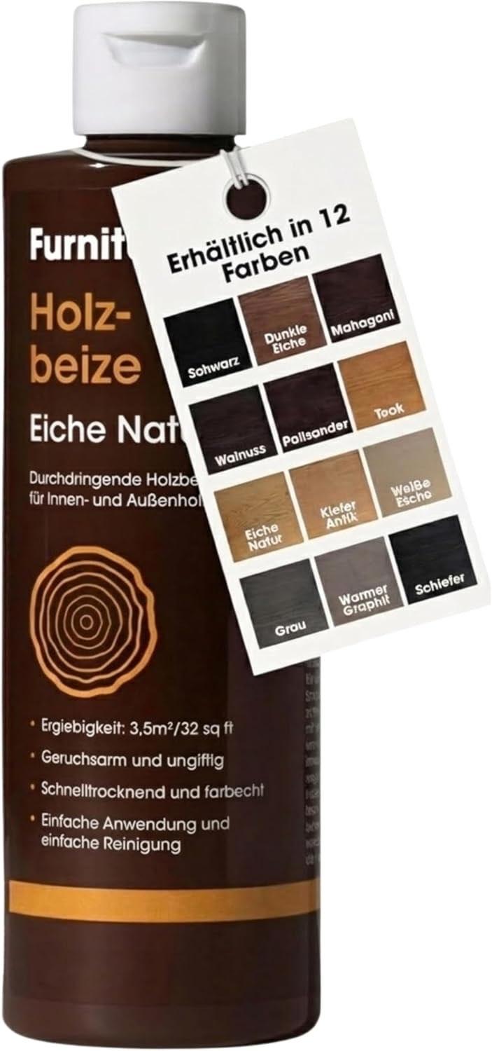 Furniture Clinic Furniture Clinic Holz-Beize Eiche Natur 250 ml