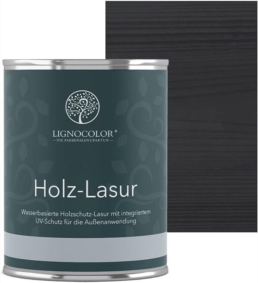 Lignocolor Holzlasur Anthrazit Grau 750 ml