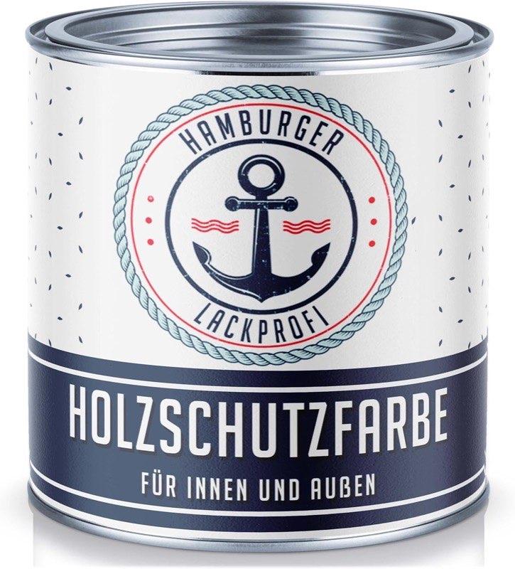 Hamburger Lack-Profi PU Holzschutzfarbe Matt RAL 7006