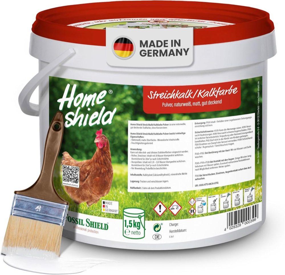 Home Shield Stall-Kalkfarbe Pulver 1,5 kg