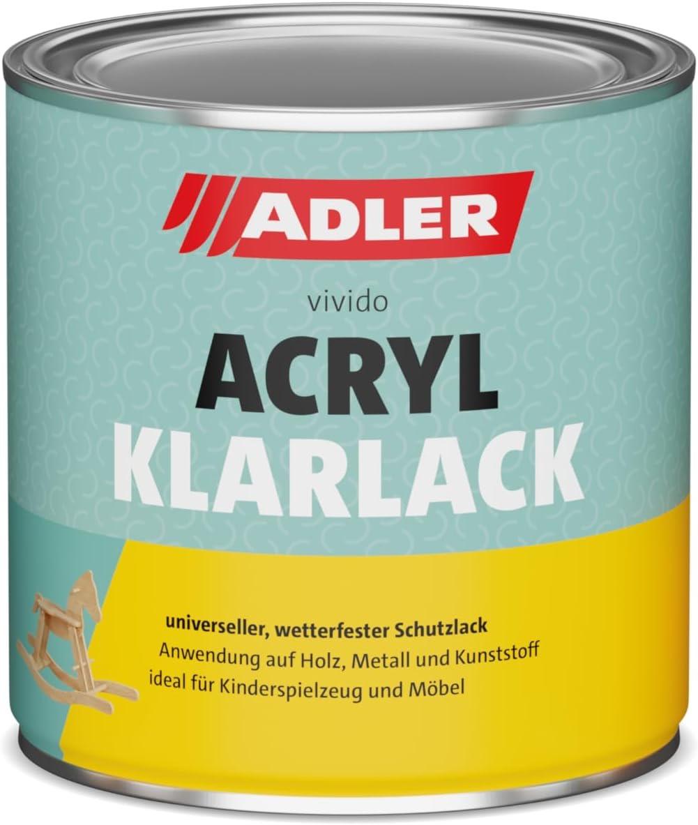 ADLER Acryl-Klarlack glänzend 750 ml
