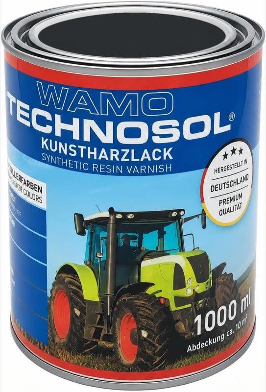 TECHNOSOL Kunstharzlack Graphitschwarz RAL 9011 1 L