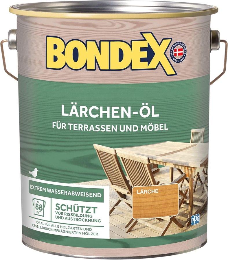Lärchenöl Produktbild – Testsieger Bondex Lärchen-Öl 4 L