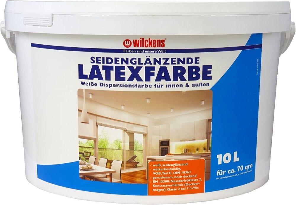 Wilckens Latexfarbe seidenglänzend 10 l Weiß