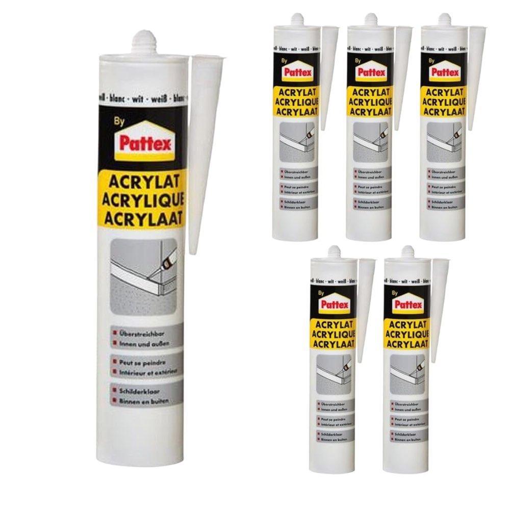 TMPpro Acryl Dichtstoff weiß 6×310 ml