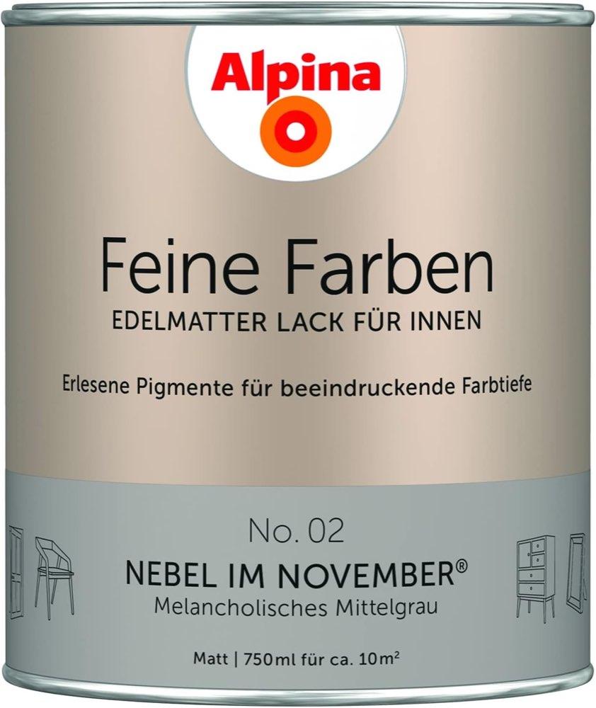 Alpina Feine Farben Lack Nebel im November 750 ml