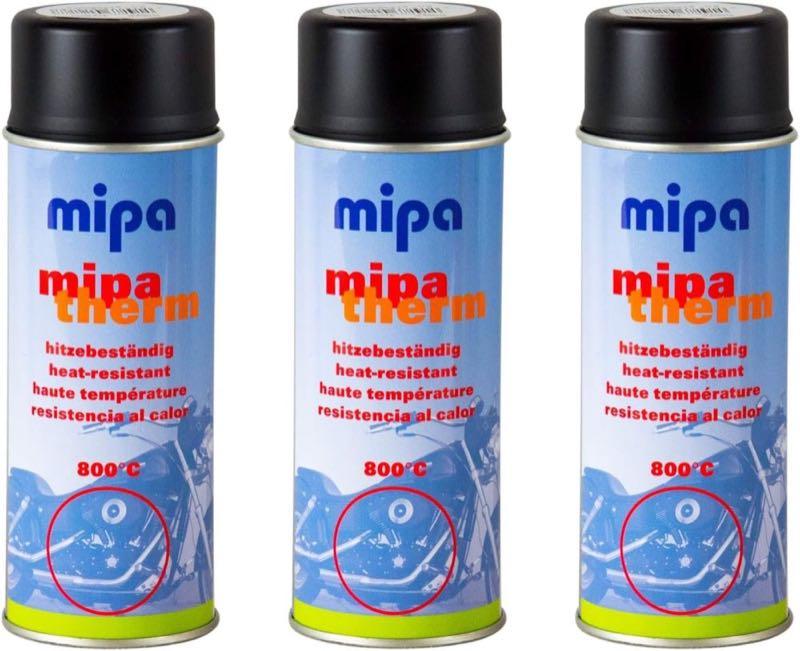 Mipatherm 3×400 ml Schwarz